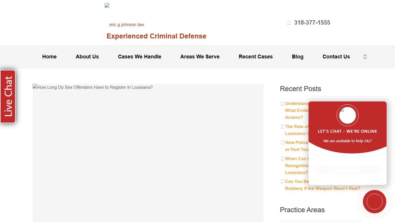 How Long Do Sex Offenders Have to Register in Louisiana?